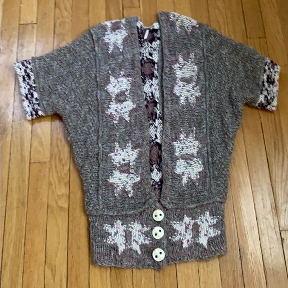 Oversized Free people sweater size XS EUC - Picture 1 of 5